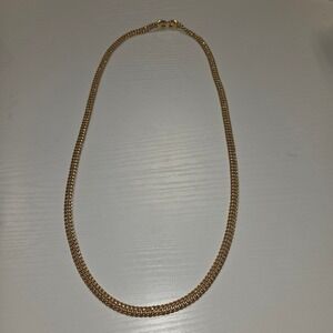 Napier Vintage Gold Tone Chain 29" Necklace Costume Jewelry Womens Classic